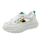 Damen Chunky Sneakers mit atmungsaktiver Oberflächenstruktur und innovativem Sohlenprofil R&B
