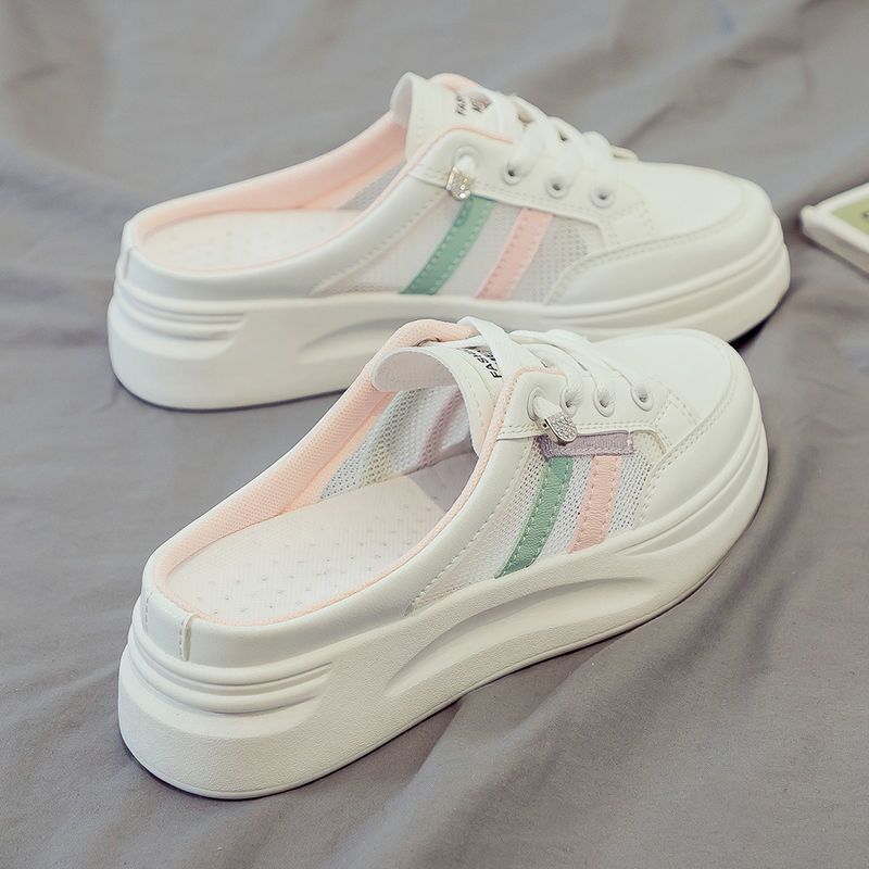 Damen Slip-On Sneakers mit atmungsaktiver Netzstruktur und bequemer Sohle R&B