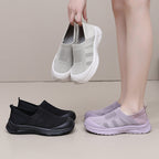 Damen Bequeme Slip-On Sneakers mit rutschfester Sohle und atmungsaktivem Obermaterial R&B
