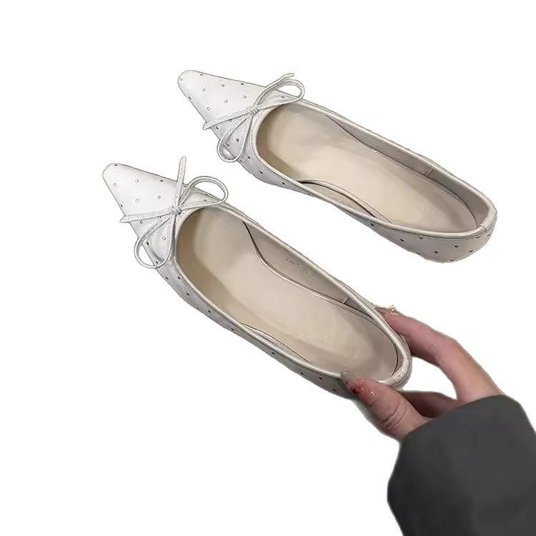 Damen elegante Pumps mit zierlichem Schnürdetail R&B