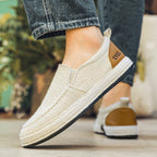 Damen lässige Slip-On Freizeitschuhe mit elastischem Innenfutter R&B