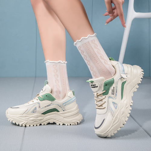 Damen Hochwertige Lifestyle Sneakers mit rutschfester Sohle und atmungsaktivem Obermaterial R&B