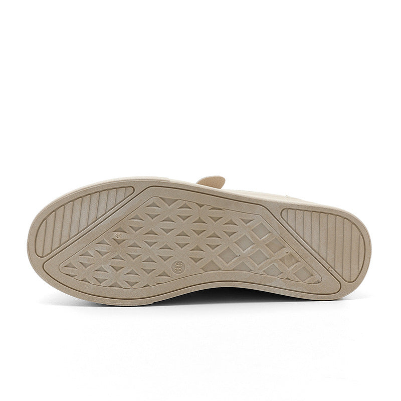 Damen Plateau-Sneaker mit atmungsaktiver Oberflächenstruktur und rutschfester Laufsohle R&B