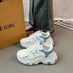 Damen Sportliche Sneaker mit dämpfender Sohle und robustem Profil R&B