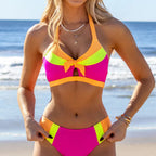 Damen Sportlicher Bikini R&B