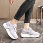 Damen Sportliche Sneaker mit gepolstertem Komfort und rutschfester Sohle R&B
