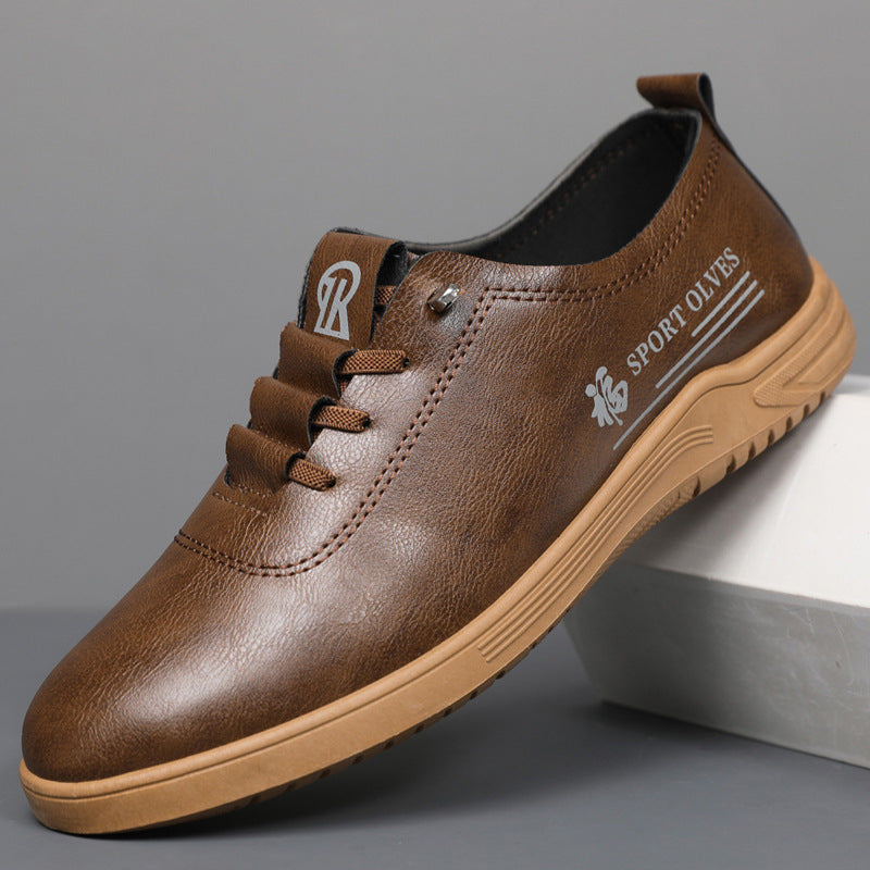 Damen Elegante und bequeme Lederfreizeitschuhe R&B