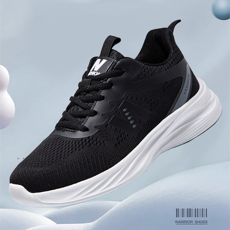 Damen Sportliche Laufschuhe mit atmungsaktiver Mesh-Oberfläche und dämpfender Sohle R&B