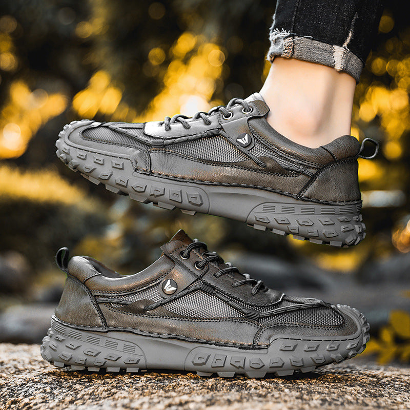Herren Sportliche Wander- und Freizeitschuhe mit rutschfester Sohle R&B