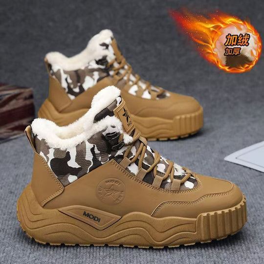 Damen warme gefütterte Wanderstiefel R&B