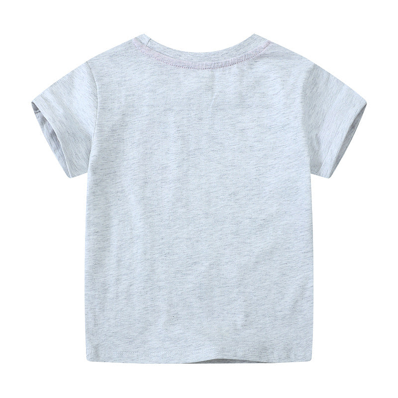 Mädchen T-Shirt mit buntem Einhorn-Design und inspirierendem Schriftzug R&B