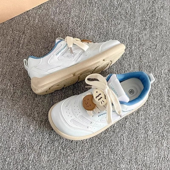 Damen Sportliche Sneakers mit süßem Tiermotiv und innovativem Schnürsystem R&B