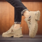 Damen Sportliche Chunky Sneakers mit atmungsaktiver Mesh-Oberfläche und rutschfester Sohle R&B