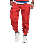 Herren Cargo-Jogginghose mit praktischen Seitentaschen und elastischem Bund R&B