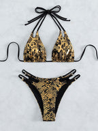 Damen Triangel-Bikini mit innovativem Schlitzdesign R&B