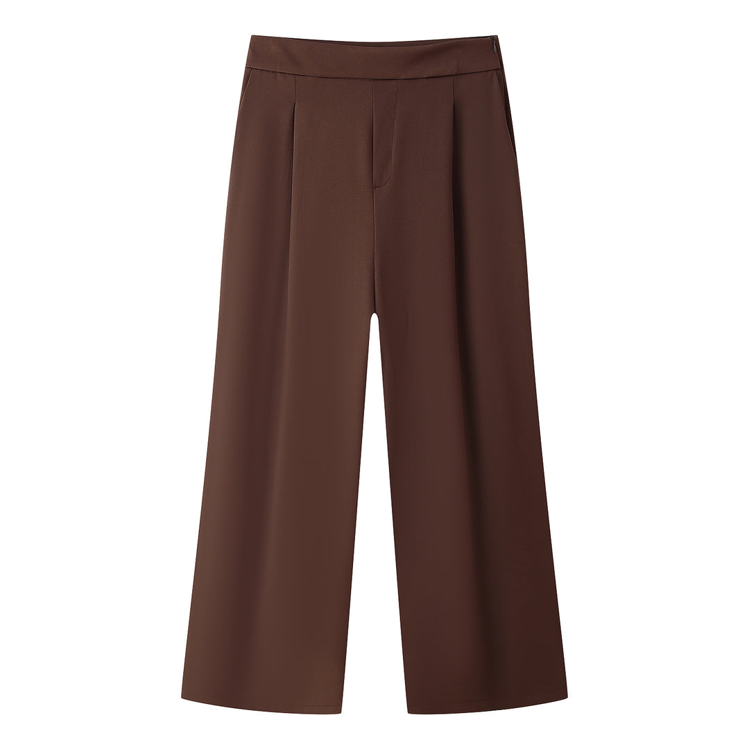 Damen Weite Hosen mit elegantem Schnitt und feinen Falten R&B