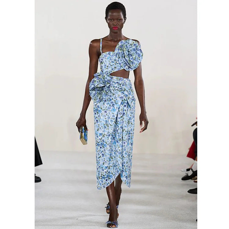 Damen Badeanzug mit bezauberndem Cut-Out-Design und überschnittenem Ausschnitt R&B