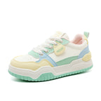 Damen Sportliche Chunky Sneakers mit modischem Design und dämpfender Laufsohle R&B