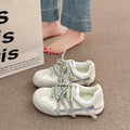 Damen Modische Sneaker mit innovativer Schnürung und atmungsaktiver Innenstruktur
