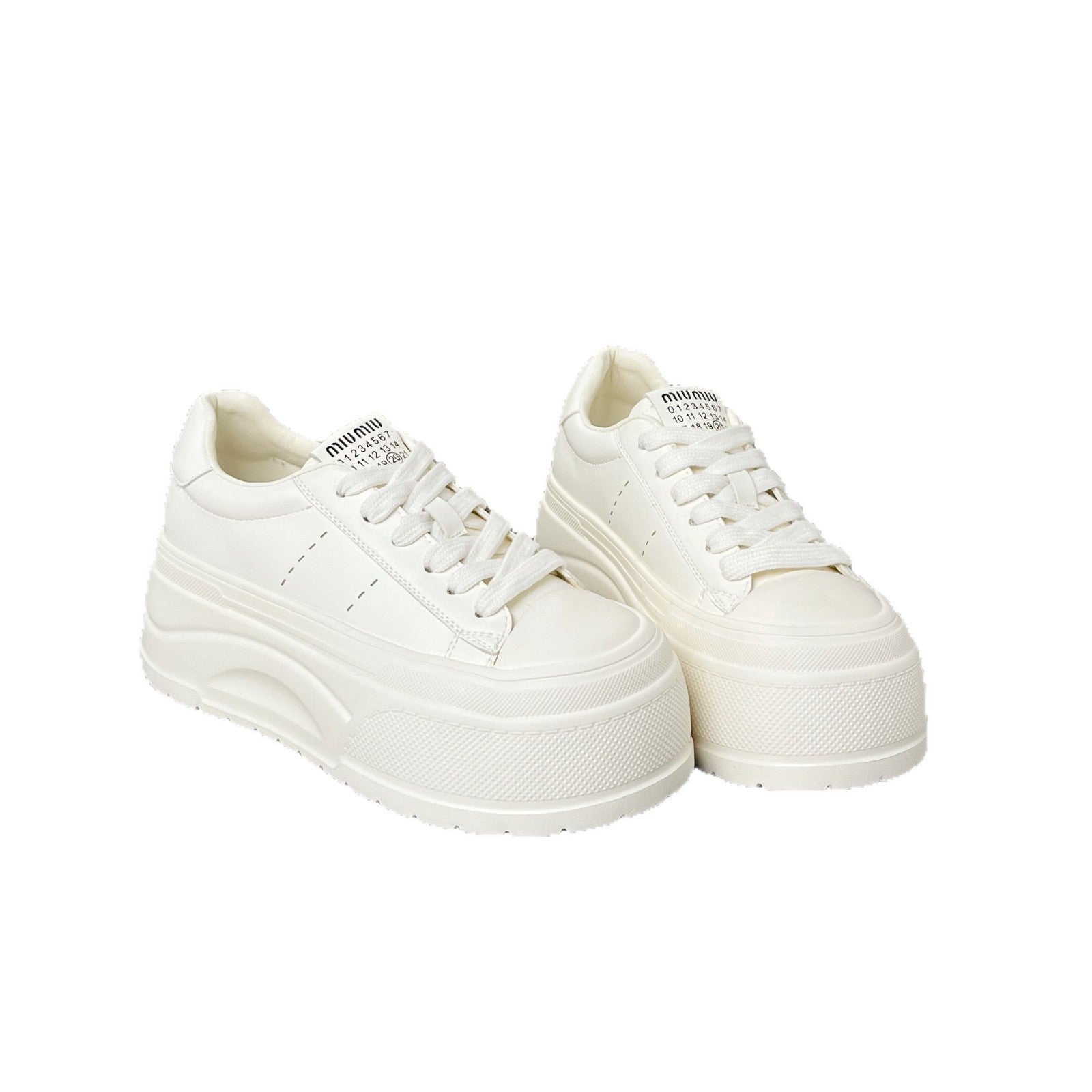 Damen Plateau-Sneaker mit verstärkter Laufsohle und atmungsaktivem Obermaterial R&B