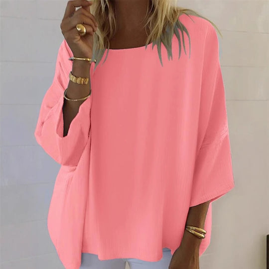 Damen Leichte Batwing Bluse R&B