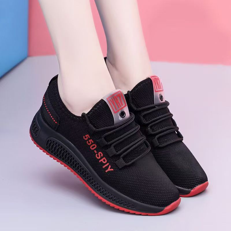 Damen Sportliche Freizeitschuhe mit atmungsaktiver Netzstruktur und rutschfester Sohle R&B