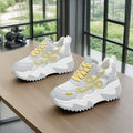 Damen Sportliche Chunky Sneakers mit atmungsaktivem Obermaterial R&B