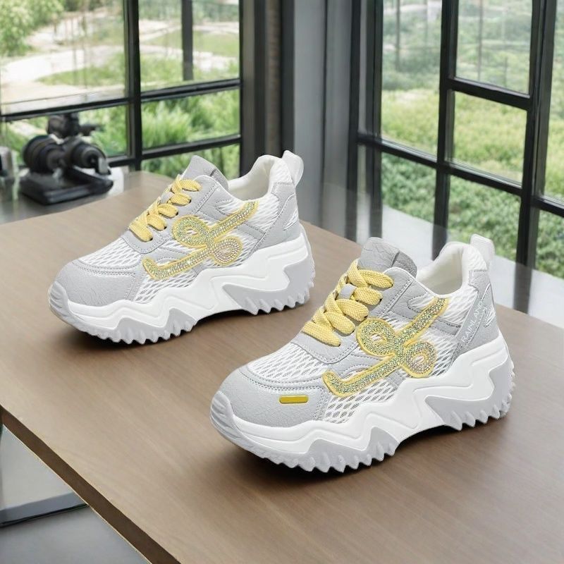 Damen Sportliche Chunky Sneakers mit atmungsaktivem Obermaterial R&B