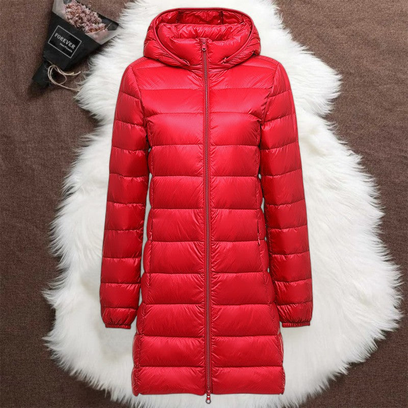 R&B | Lange Kapuzenjacke