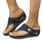 Damen Offene Komfort-Pantoletten mit modischem Cut-Out-Design R&B