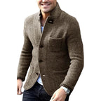 Herren modischer Blazer mit strukturiertem Stoff