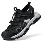Damen Sportliche Outdoor-Sandalen mit verstellbarem Schnellschnürsystem und rutschfester Sohle R&B