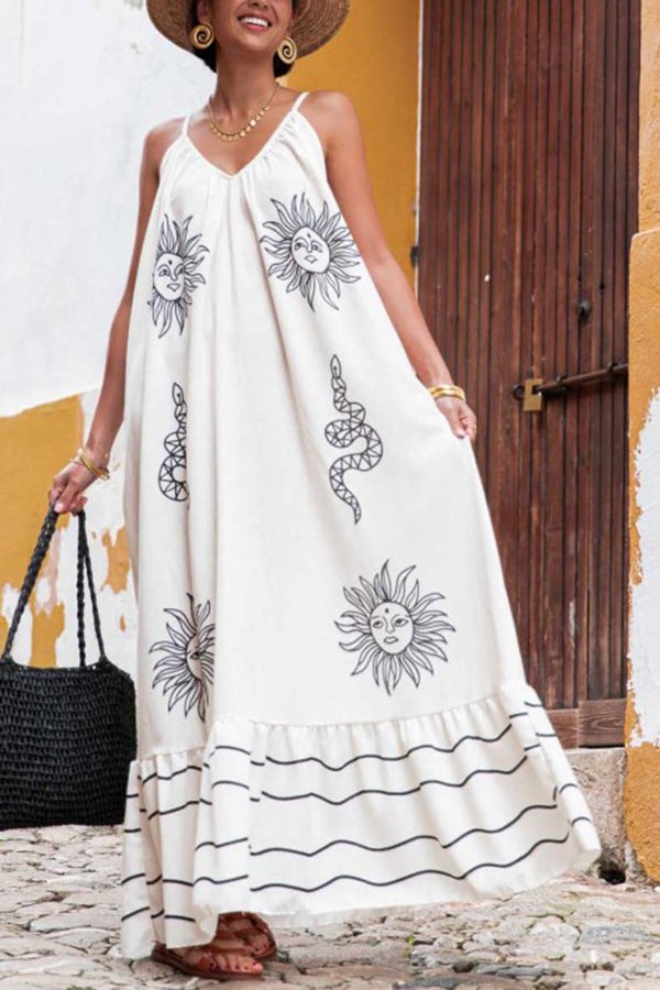 R&B | Kleid mit Hosenträgern in Übergröße
