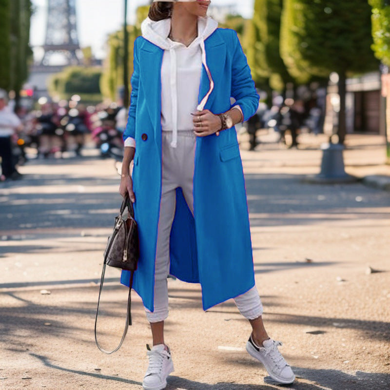 Damen eleganter Longblazer R&B