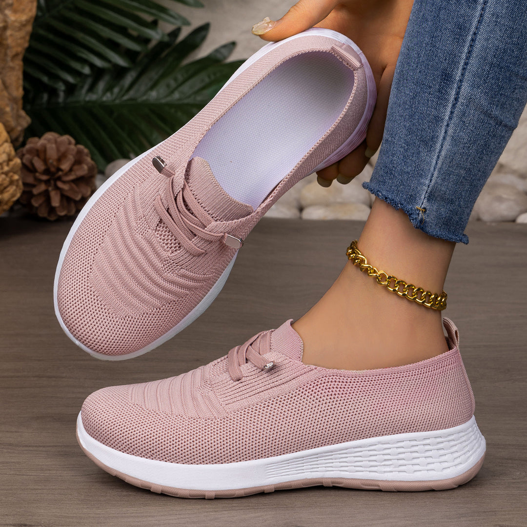 Damen Bequeme und leichte Sneakers mit atmungsaktivem Obermaterial R&B