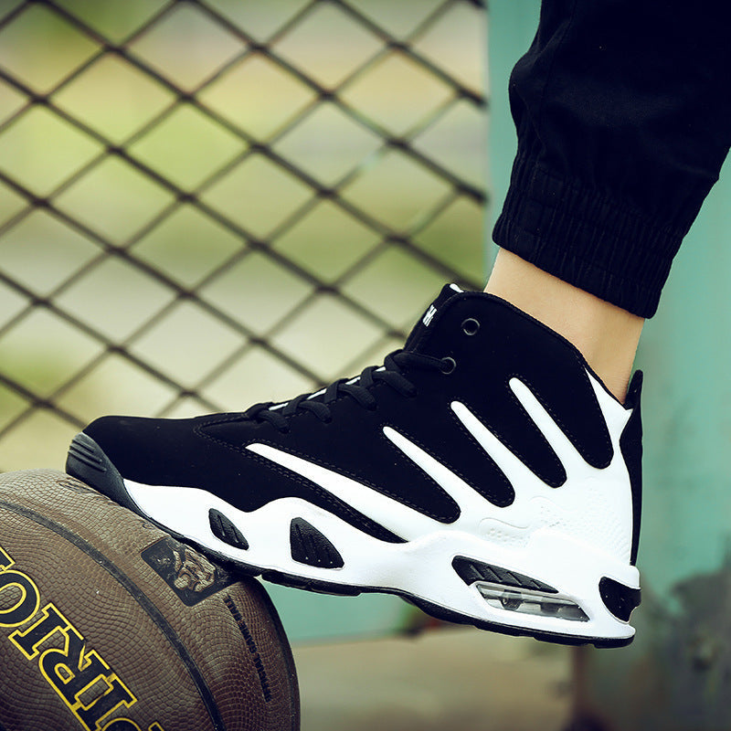 Damen Hochwertige Basketball-Sneaker mit atmungsaktiver Mesh-Konstruktion und dämpfendem Sohlenprofil R&B