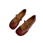 Damen Ballerinas mit modischem geflochtenem Design und eleganter Schleifen-Applikation R&B
