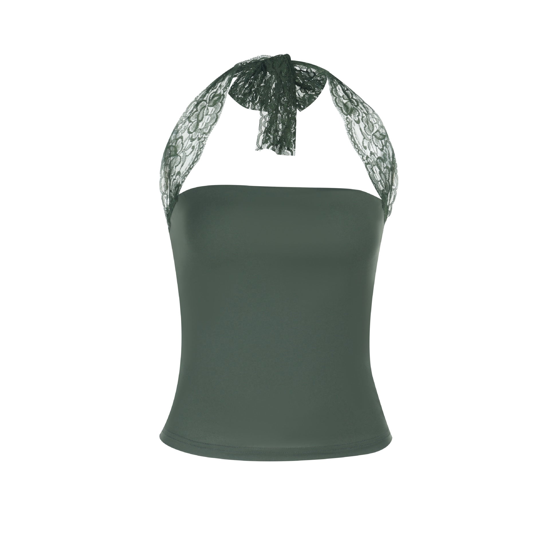 Damen Spitzen-Trägertop mit zartem Schnitt und figurformendem Design R&B