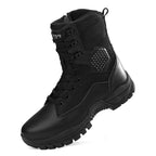 Herren taktische Einsatzstiefel mit rutschfester Sohle und atmungsaktiver Struktur R&B