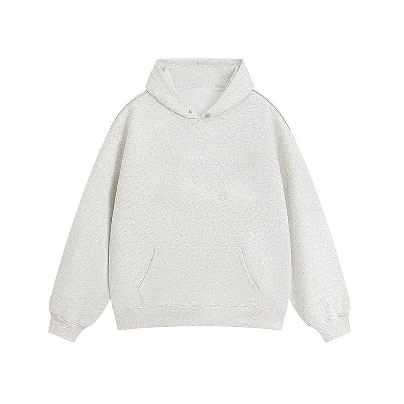 Damen Kapuzenpullover mit praktischen Druckknöpfen und Kängurutasche R&B