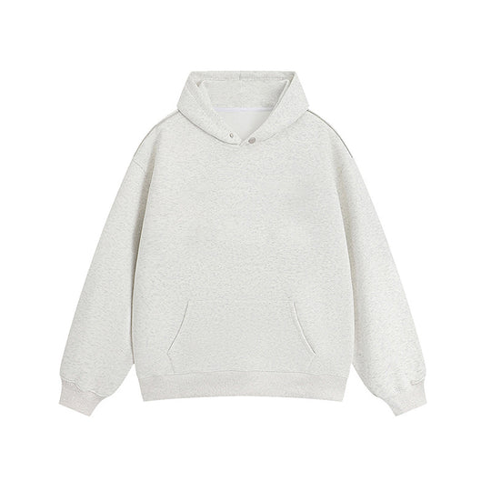 Damen Kapuzenpullover mit praktischen Druckknöpfen und Kängurutasche R&B