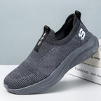 Damen Bequeme Slip-On Sneakers mit atmungsaktivem Obermaterial und flexiblem Design R&B