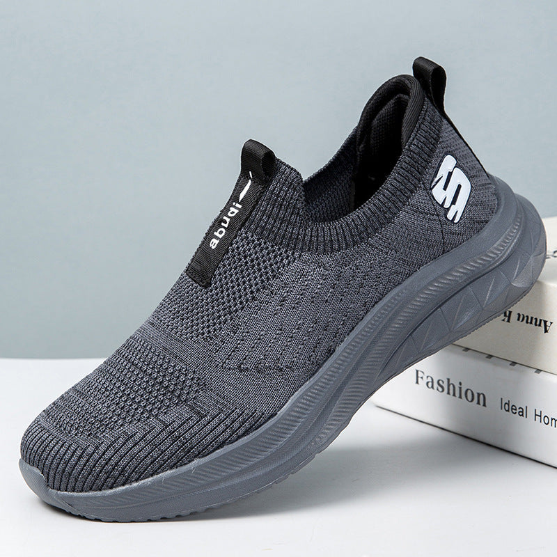 Damen Bequeme Slip-On Sneakers mit atmungsaktivem Obermaterial und flexiblem Design R&B