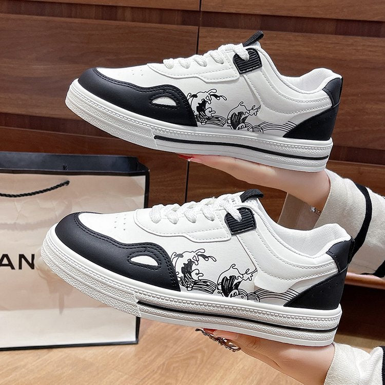 Damen Sneakers mit atmungsaktivem Obermaterial und rutschfester Sohle R&B