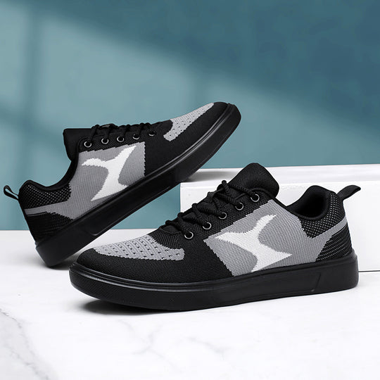 Damen Atmungsaktive Freizeit-Sneaker mit elastischen Schnürsenkeln R&B