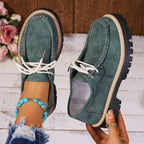 Damen Bequeme Mokassins mit robustem Profil R&B