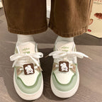 Damen Sneakers mit einzigartigen Tierapplikationen und atmungsaktiver Sohle