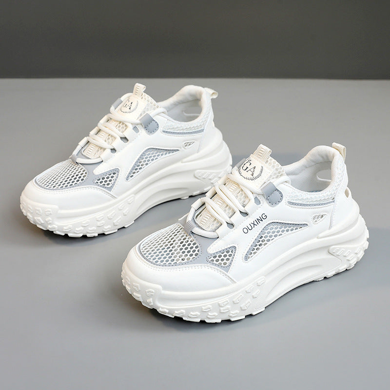 Damen Sportliche Mesh Sneakers mit dämpfendem Sohlenprofil und ergonomischem Design R&B
