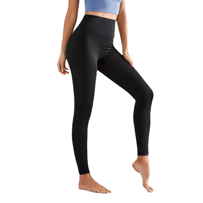 Damen Hochwertige Fitness-Leggings mit hohem Bund und blickdichtem Material R&B