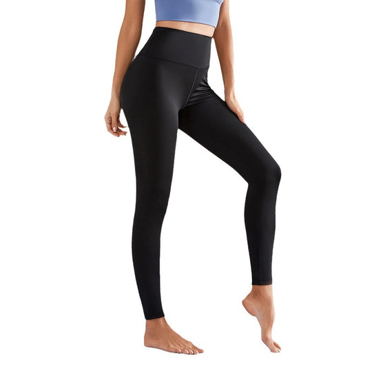 Damen Hochwertige Fitness-Leggings mit hohem Bund und blickdichtem Material R&B
